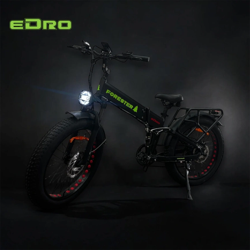 Электровелосипед eDro Forester Черный фото 1