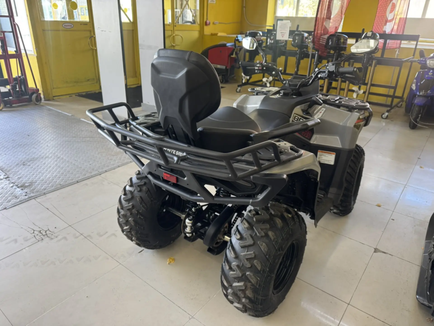 Бензиновый квадроцикл WHITE SIBERIA BARS 320 Черный фото 3